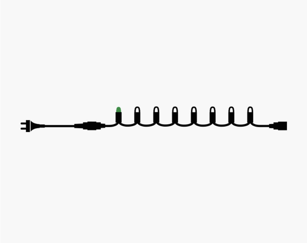 Tech-Line Supplementsæt 45 LED, 4,5 m - Billede 3